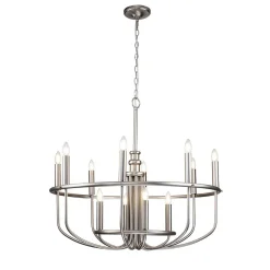 Żyrandol Capitol Hill (KL-CAPITOL-HILL12-BN) - Elstead Lighting