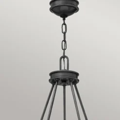 Żyrandol Collier - 5 źródeł światła - Zgaszona czerń (HK-COLLIER5-BX) - Elstead Lighting