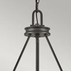 Żyrandol Collier - 5 źródeł światła - Zgaszona czerń (HK-COLLIER5-BX) - Elstead Lighting
