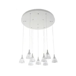 Żyrandol DALMATIA 9 WHITE (AZ3144) - Azzardo