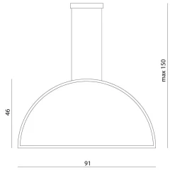 Żyrandol DEMI 90 cm (66459) - Ramko