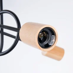 Żyrandol EMBER 3 czarny (SL.1477) - Sollux Lighting