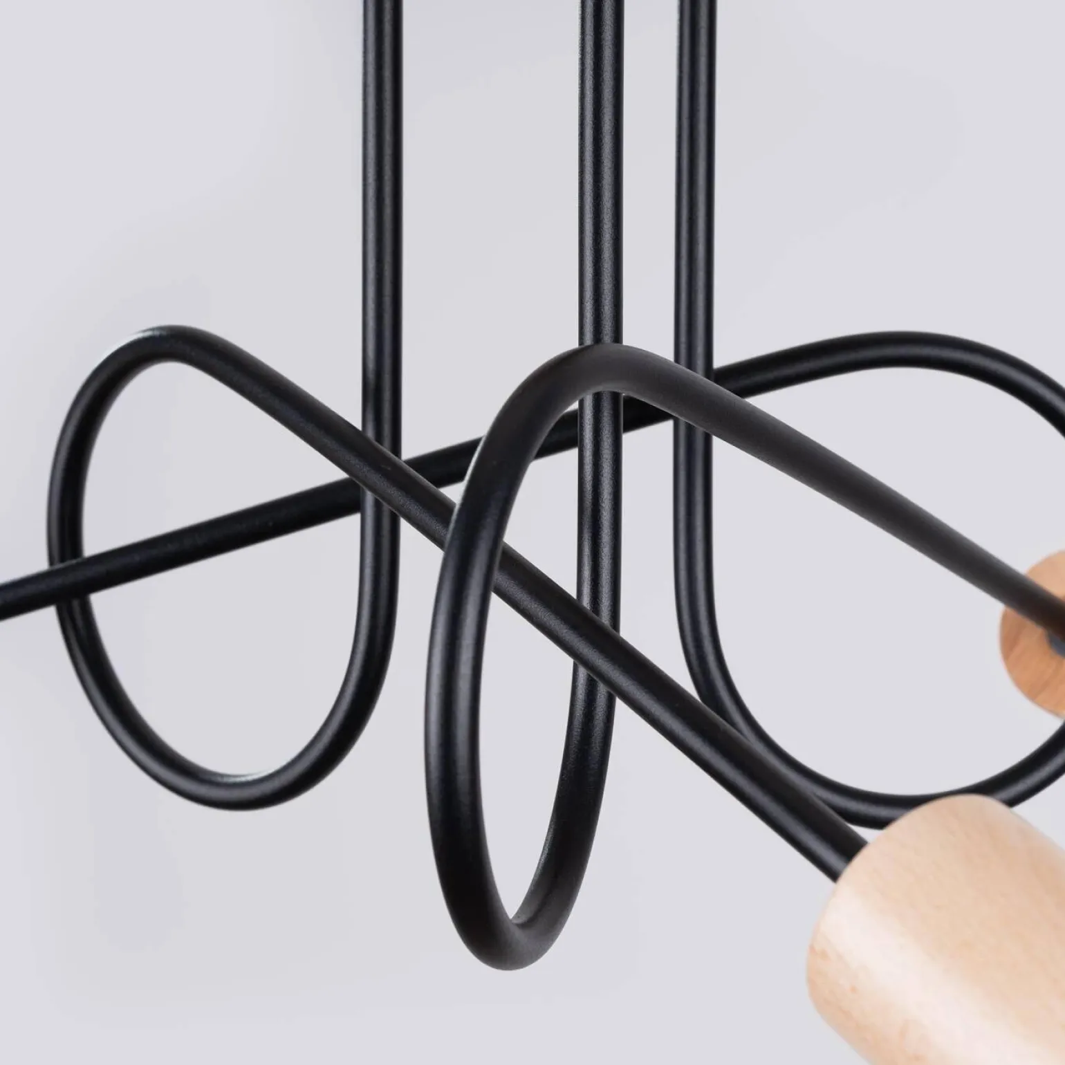 Żyrandol EMBER 3 czarny (SL.1477) - Sollux Lighting