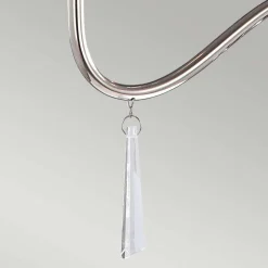 Żyrandol Finsbury Park (FP3-POL-NICKEL) - Elstead Lighting