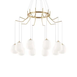 Żyrandol KAROUSEL Mosiądz (KAROUSEL_SP10) - Ideal Lux