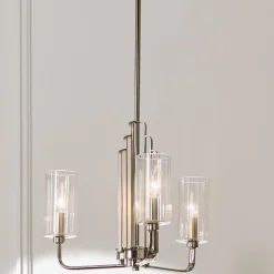 Żyrandol Kimrose - 3 źródeł światła - Polerowany nikiel (QN-KIMROSE3-PN) - Quintiesse