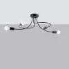 Żyrandol LEVAR 4 czarny (SL.1455) - Sollux Lighting