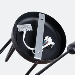 Żyrandol LOOP 2 czarny (SL.1472) - Sollux Lighting