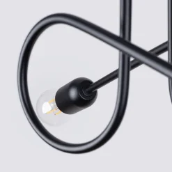 Żyrandol LOOP 2 czarny (SL.1472) - Sollux Lighting