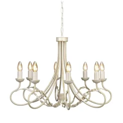 Żyrandol Olivia (OV8-IVORY-GOLD) - Elstead Lighting