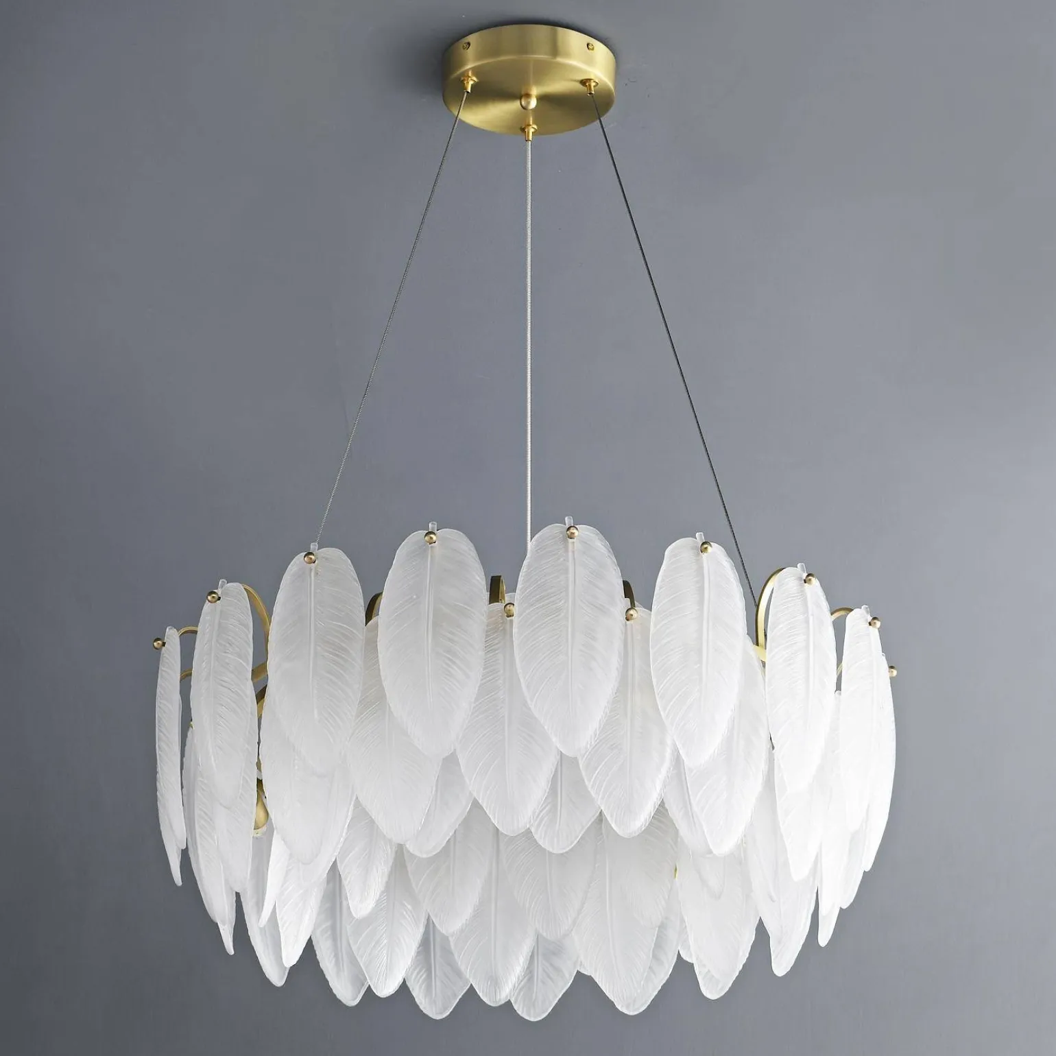 Żyrandol ozdobny PIUMA 60 cm (ST-6289-6) - Step into Design