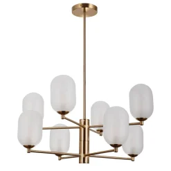 Żyrandol Perano (PND-4215-8A-HBR-SAT) - Italux