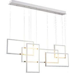 Żyrandol QUADRATUS WHITE (AZ2851) - Azzardo