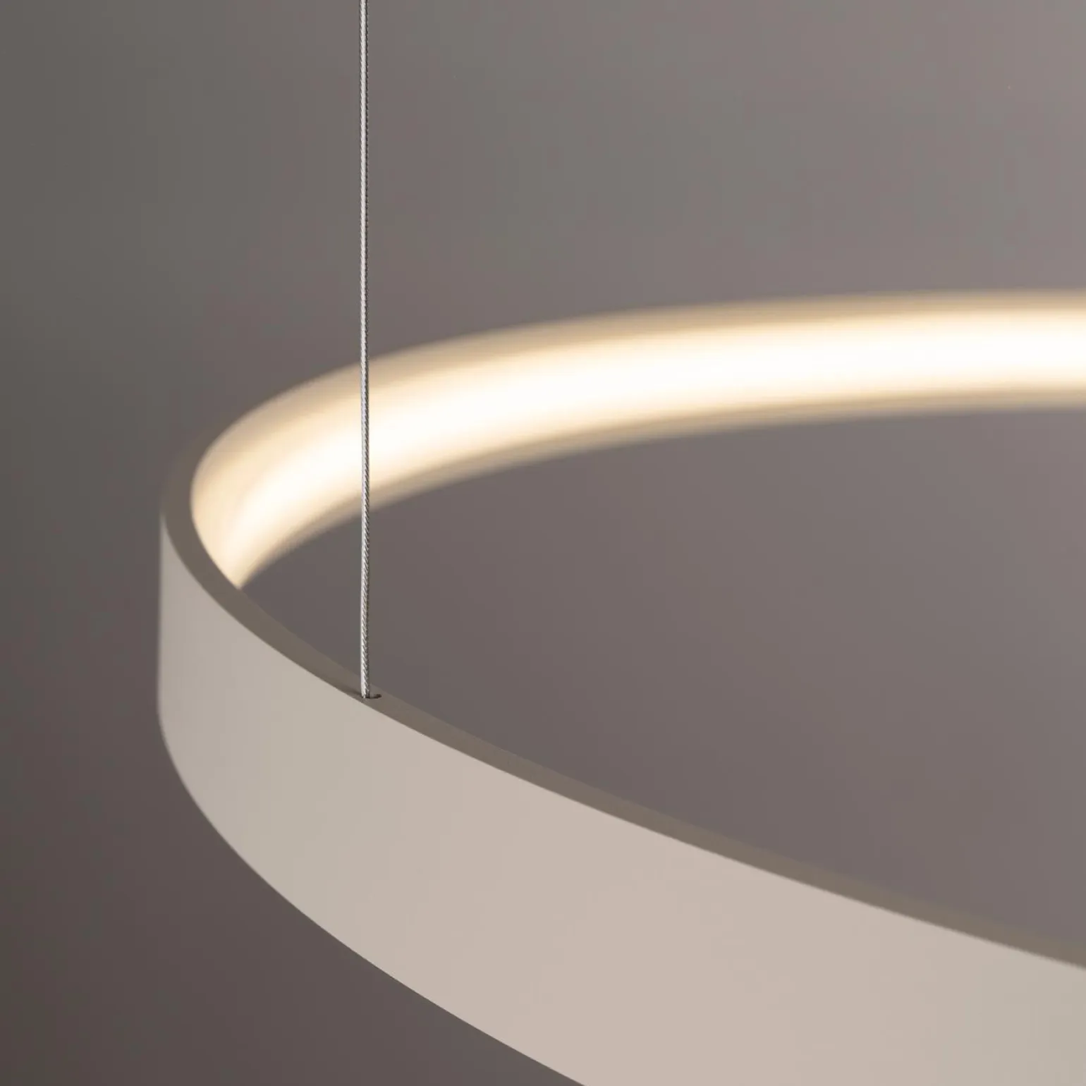 Żyrandol RIO 2 55/78 beżowy LED 3000K (TH.357) - Thoro Lighting