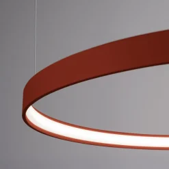 Żyrandol RIO 2 55/78 ochra czerwona LED 4000K (TH.403) - Thoro Lighting