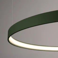 Żyrandol RIO 2 55/78 zielona oliwka LED 3000K (TH.379) - Thoro Lighting