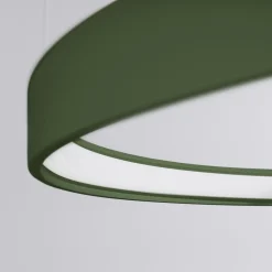 Żyrandol RIO 2 55/78 zielona oliwka LED 3000K (TH.379) - Thoro Lighting