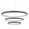 Żyrandol RIO 3 55/78/110 zielona oliwka LED 3000K (TH.380) - Thoro Lighting