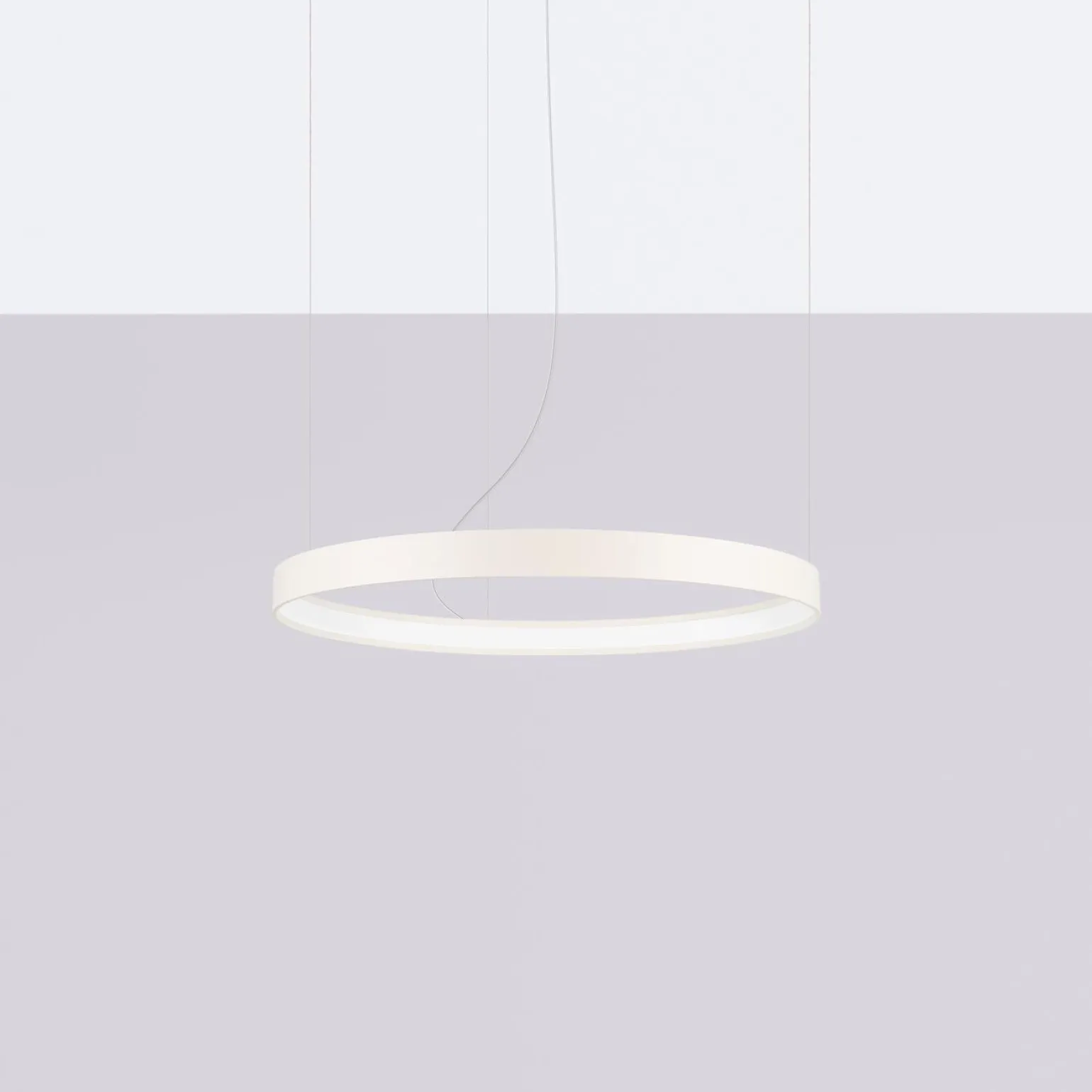 Żyrandol RIO 55 beżowy LED 4000K (TH.354) - Thoro Lighting