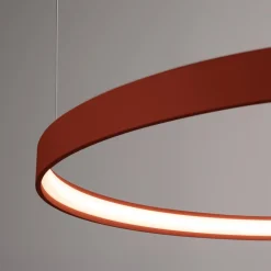 Żyrandol RIO 55 ochra czerwona LED 3000K (TH.395) - Thoro Lighting