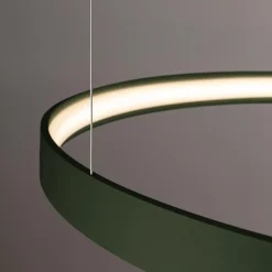 Żyrandol RIO 110 zielona oliwka LED 3000K (TH.375) - Thoro Lighting