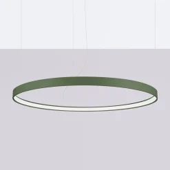 Żyrandol RIO 110 zielona oliwka LED 4000K (TH.378) - Thoro Lighting