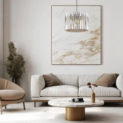 Żyrandol RITZ CHROME 7xE14 (ML0394) - Milagro