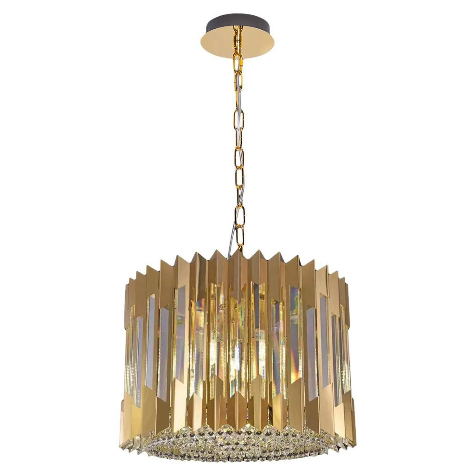 Żyrandol RITZ GOLD 7xE14 (ML0393) - Milagro