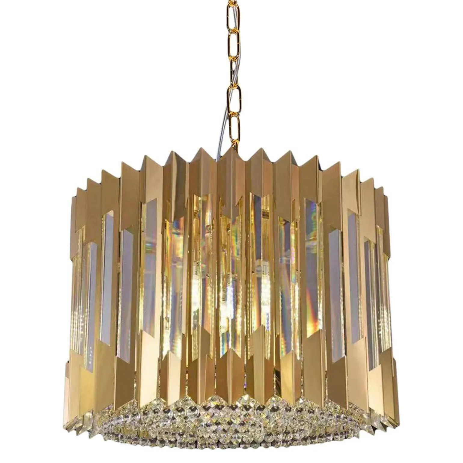 Żyrandol RITZ GOLD 7xE14 (ML0393) - Milagro