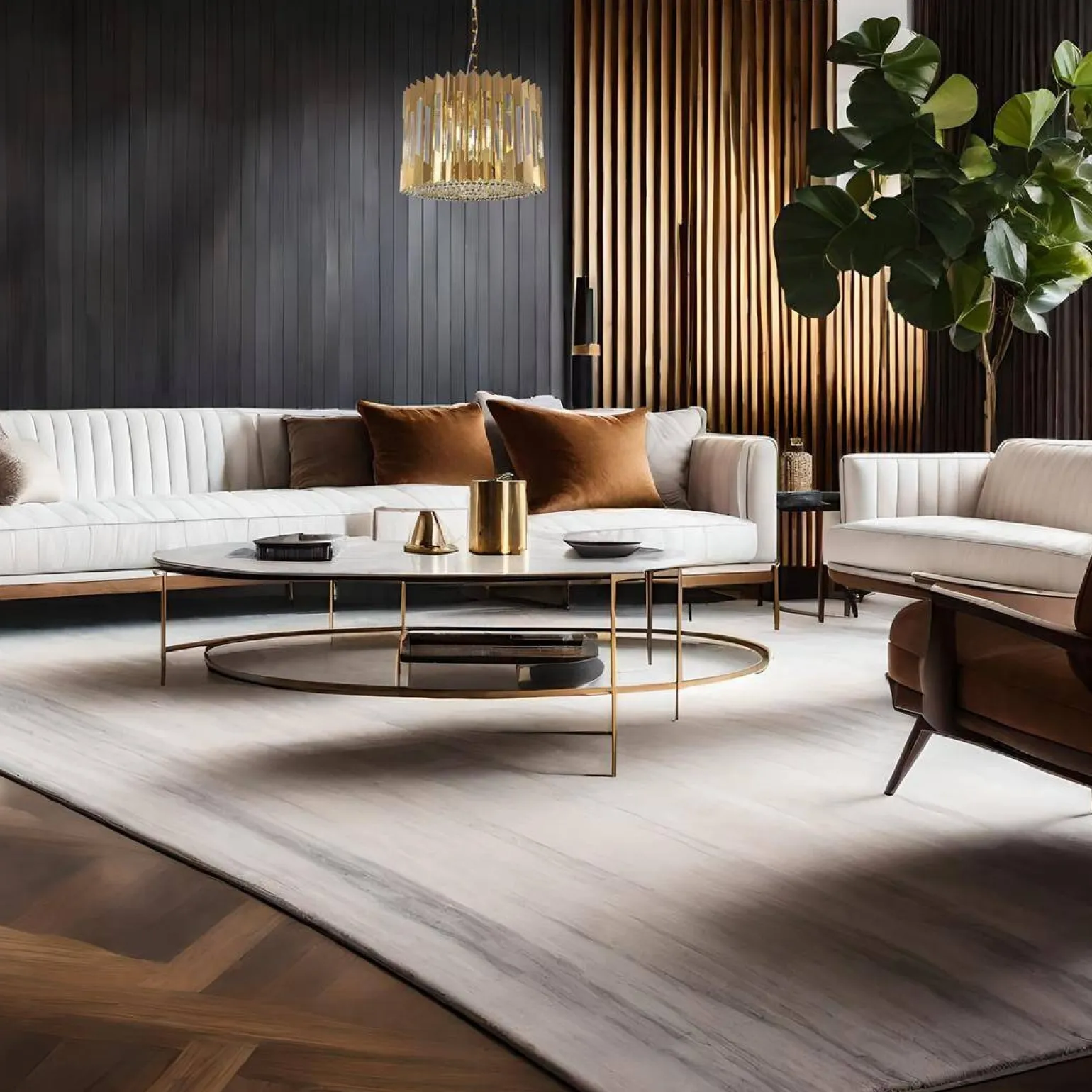 Żyrandol RITZ GOLD 7xE14 (ML0393) - Milagro