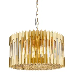 Żyrandol RITZ GOLD 12xE14 (ML0395) - Milagro