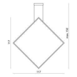 Żyrandol ROMBO (66461) - Ramko