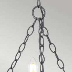 Żyrandol Saxon (SAX5-BLK) - Elstead Lighting