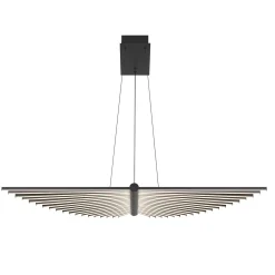 Żyrandol Seraph - Matowa czerń (QN-SERAPH-LP-L-BLK) - Quintiesse