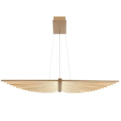 Żyrandol Seraph - Szczotkowane złoto (QN-SERAPH-LP-L-BG) - Quintiesse