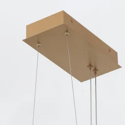 Żyrandol Seraph - Szczotkowane złoto (QN-SERAPH-LP-L-BG) - Quintiesse