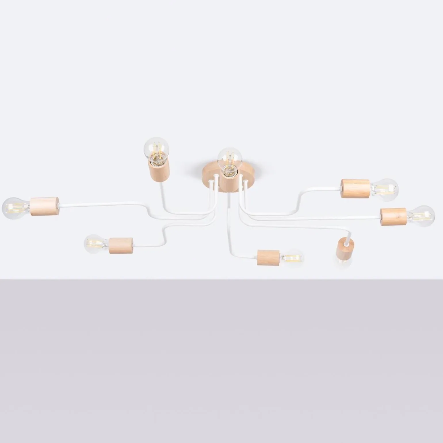 Żyrandol TIMBO 8 biały (SL.1667) - Sollux Lighting