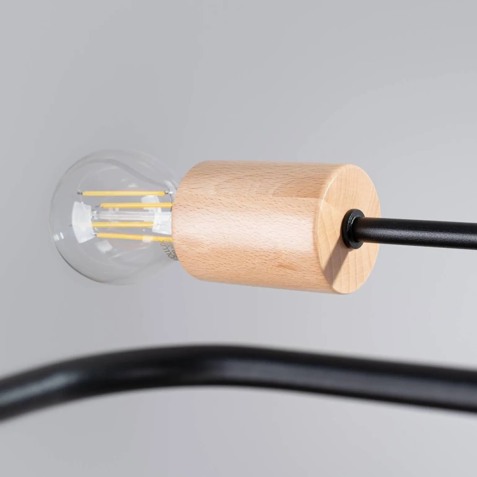 Żyrandol TIMBO 6 czarny (SL.1670) - Sollux Lighting