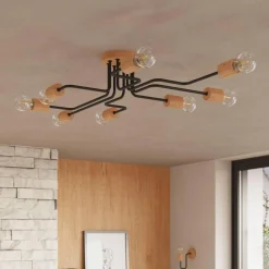 Żyrandol TIMBO 4 czarny (SL.1669) - Sollux Lighting