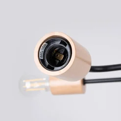 Żyrandol TIMBO 4 czarny (SL.1669) - Sollux Lighting