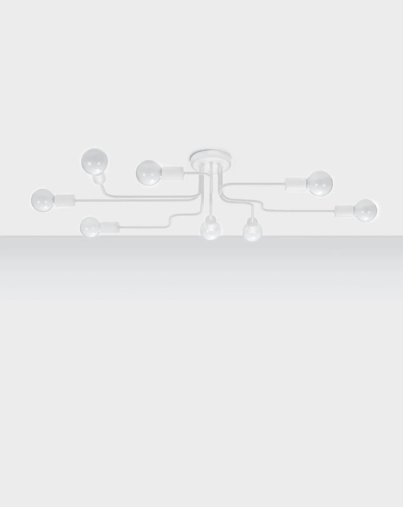 Żyrandol VECTOR 8 biały (SL.1444) - Sollux Lighting