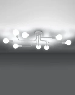 Żyrandol VECTOR 8 biały (SL.1444) - Sollux Lighting