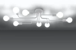 Żyrandol VECTOR 8 biały (SL.1444) - Sollux Lighting