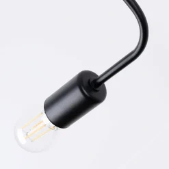 Żyrandol VECTOR 6 czarny (SL.1447) - Sollux Lighting