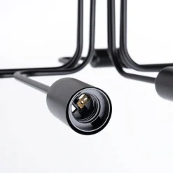 Żyrandol VECTOR 8 czarny (SL.1448) - Sollux Lighting