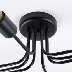 Żyrandol VECTOR 8 czarny (SL.1448) - Sollux Lighting