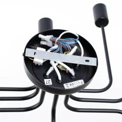 Żyrandol VECTOR 8 czarny (SL.1448) - Sollux Lighting