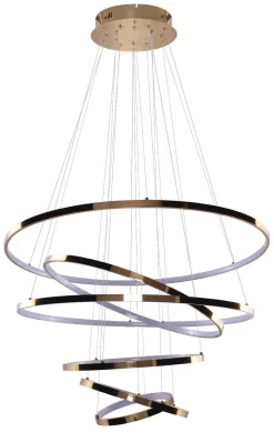 Żyrandol WHEEL 6 LONG DIMM GOLD (AZ2921) - Azzardo