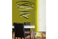 Żyrandol WHEEL 6 LONG DIMM BLACK (AZ2923) - Azzardo