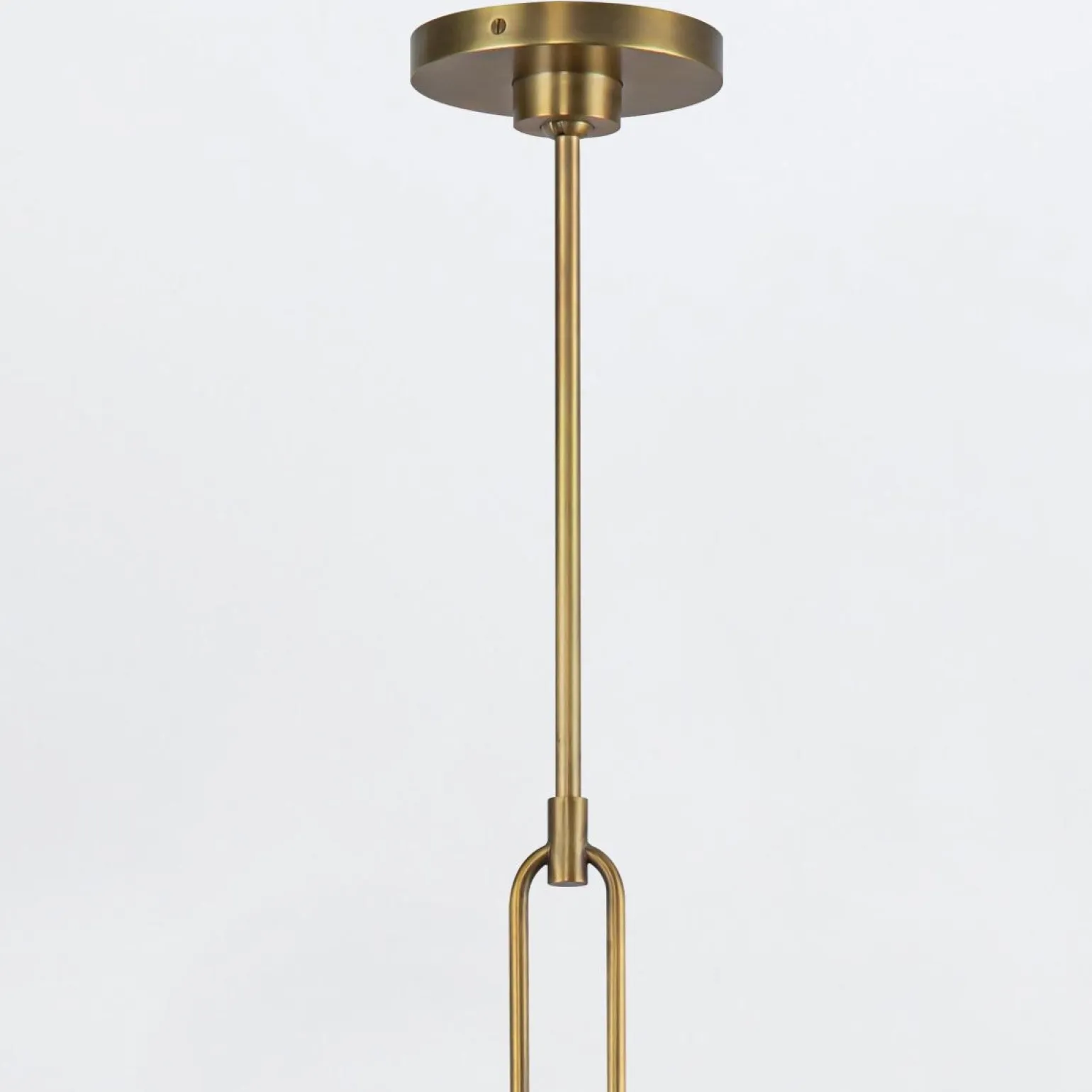 Żyrandol Wynwood - 6 źródeł światła - Vintage mosiądz (QN-WYNWOOD6-VBS) - Quintiesse